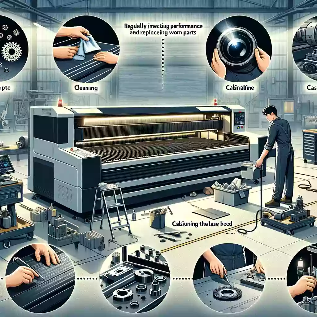 a picture of Prevent the Cutting Performance of Fiber Laser Cutting Machine from Declining