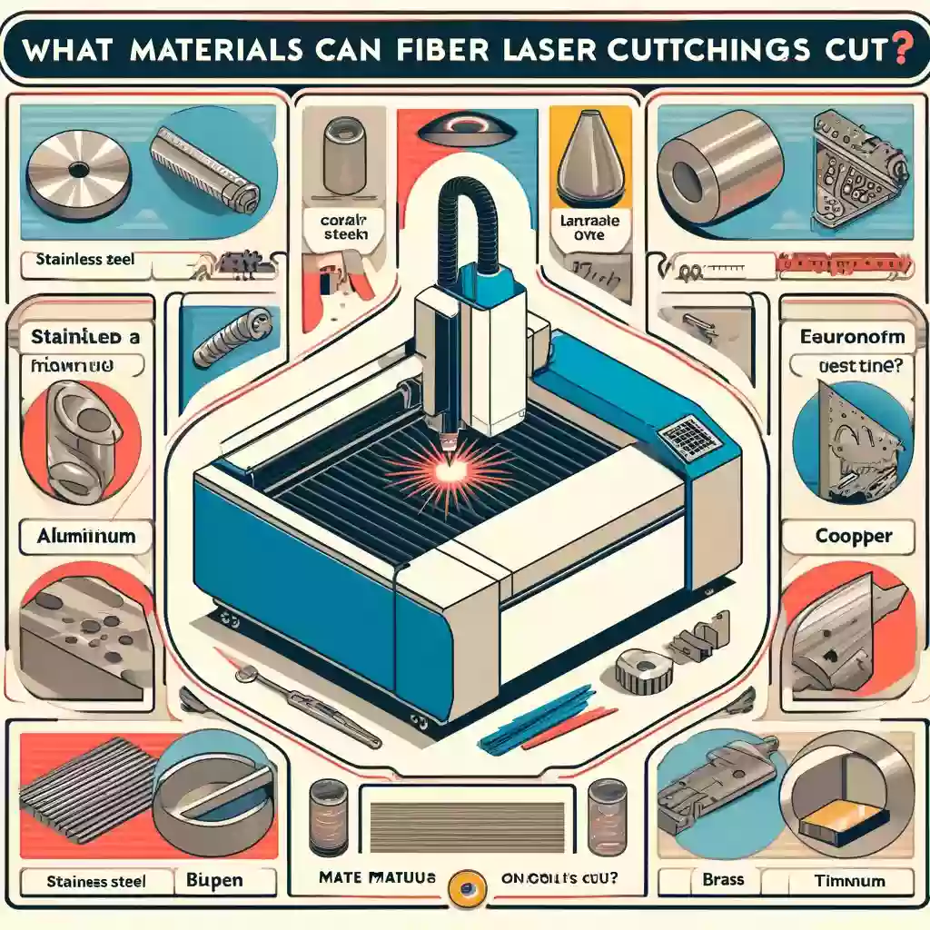 a picture of what materials can fiber laser cutting machines cut