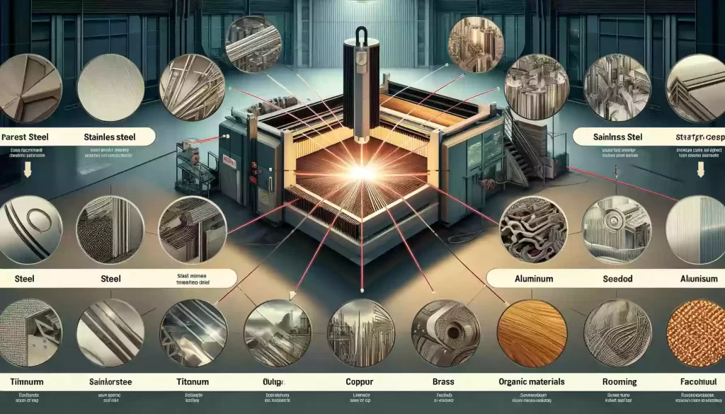 a picture of Laser Cutting of Different Materials