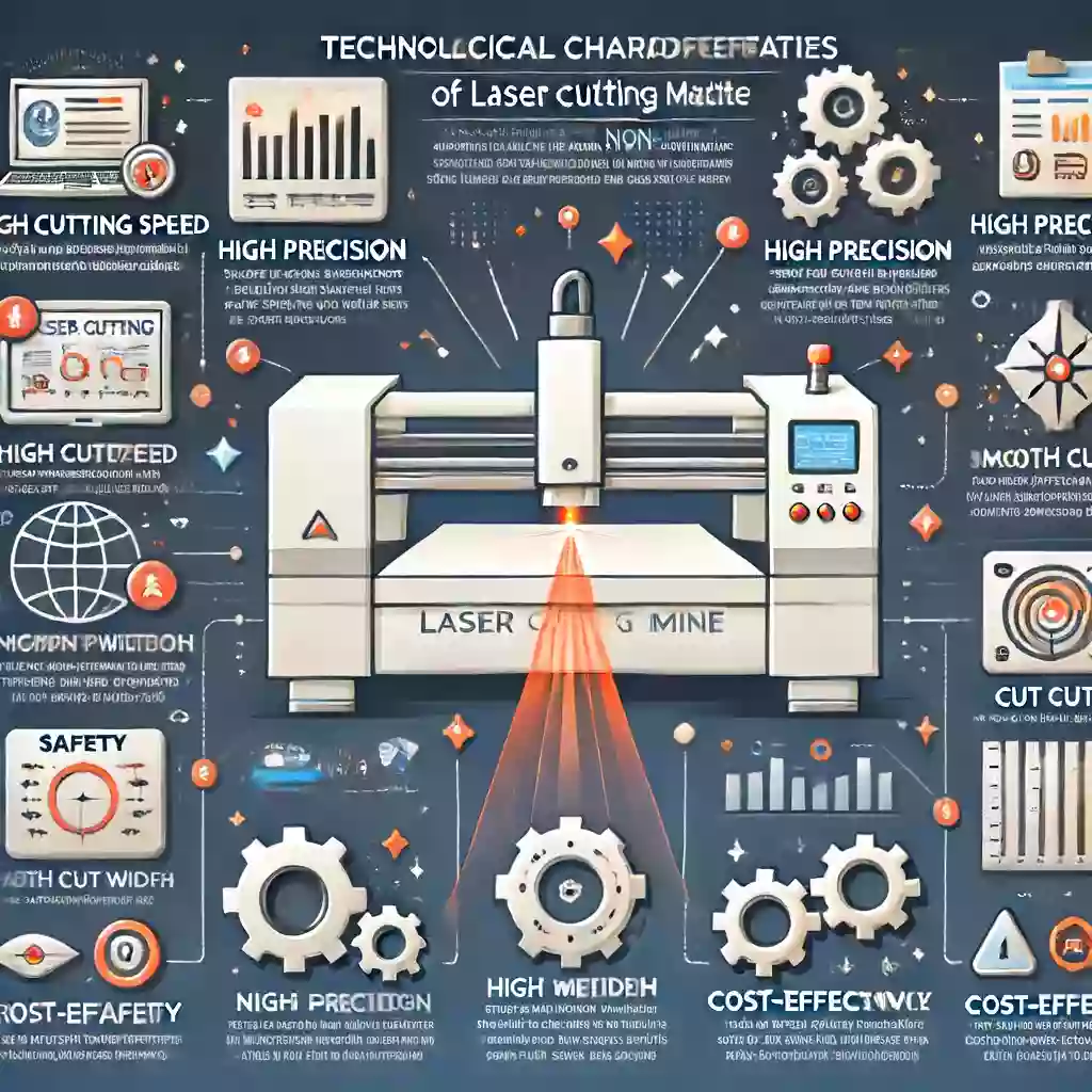 a picture of Technological Characteristics of Laser Cutting Machine.